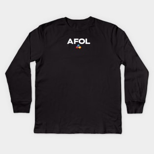 AFOL Adult Building Kids Long Sleeve T-Shirt